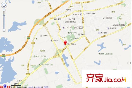 中粮一品澜山花园交通图