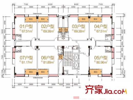 富通V都会北区1栋B座商务公寓