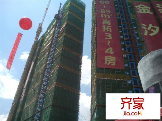 骏泰・金汐府2栋和3栋工程进度(2014-05-25)