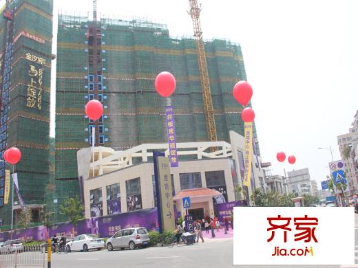骏泰・金汐府小区工程进度(2014-04-13)