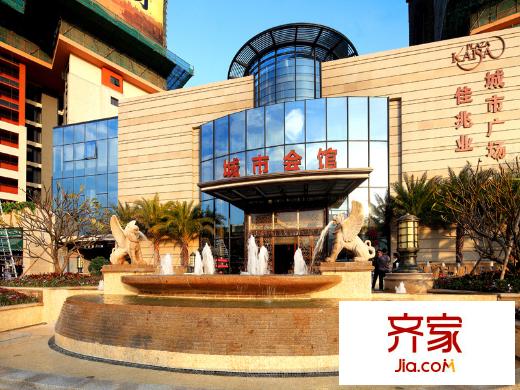佳兆业城市广场3期营销中心大门(2013-1-21)