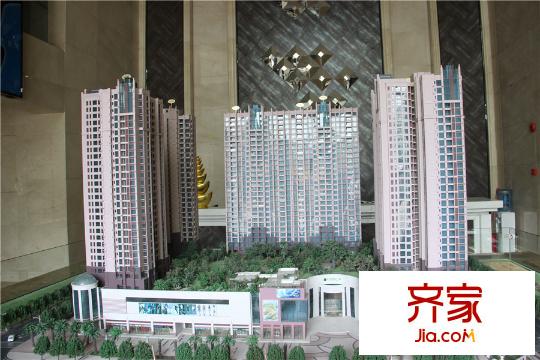 旺东国际广场沙盘图2015-8-10