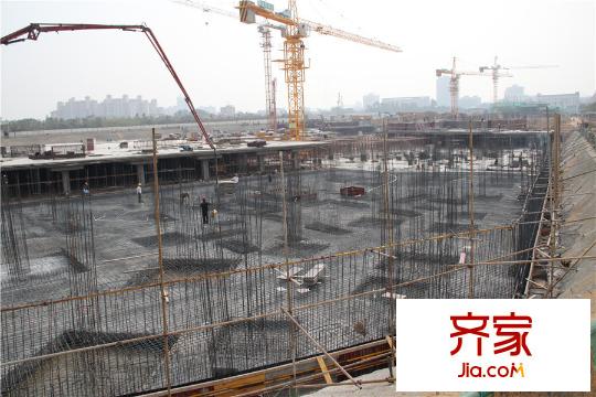 保利中惠中央公馆施工(2015-3-10)