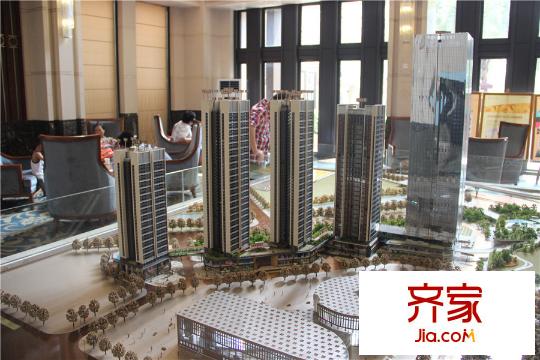 万科广场・V寓沙盘