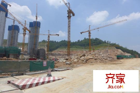 万科麓城三期工地实景(2015.7.27)