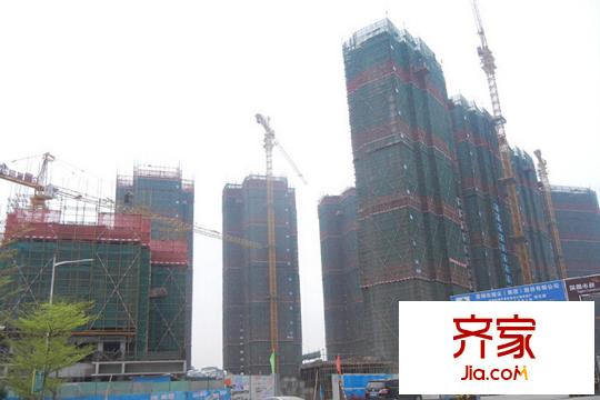 领航城三期楼栋实景图(2015-3-10)