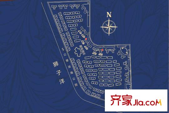 佳兆业・碧海云天D户型户型分布 4室2厅2卫1厨