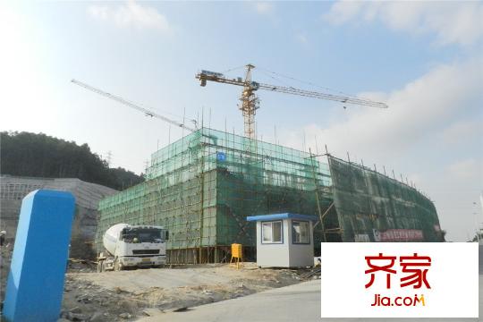 山语海楼栋建设外立面(2015-9-10)