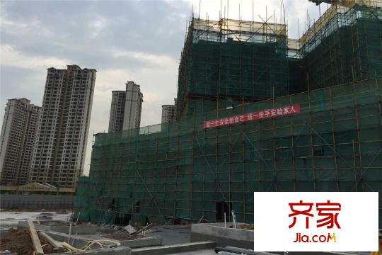 锦龙湾畔花园施工进展图2015-7-20