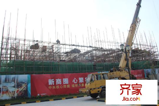 金地・仟百汇小区实景(2014-11-25)