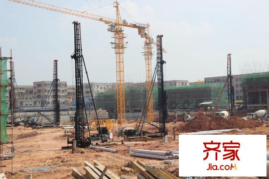 金地・仟百汇项目工地实景(2014-11-25)