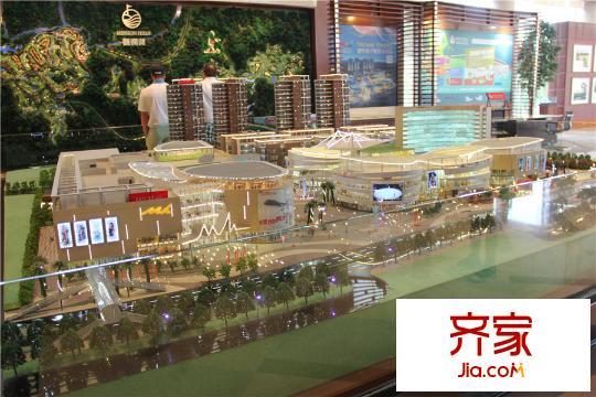 观澜湖御林山新城沙盘(2015-10-19)
