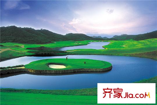 观澜湖御林山配套费度球场