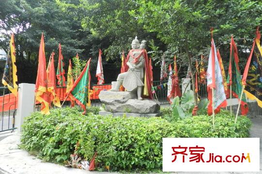 前海丹华项目北面的宋少帝陵