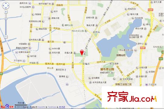 同泰时代中心交通图