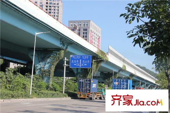 深物业前海港湾项目周边道路