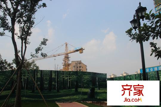 汇龙湾工程进度实景图(2015-7-21)