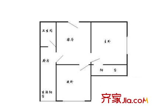 深圳 宝佳苑 户型图7