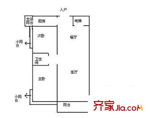 深圳 馨园二期 户型图7
