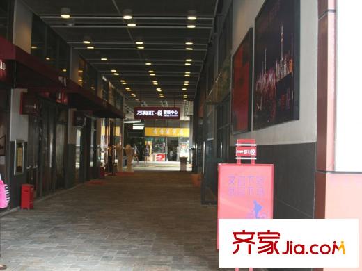 万科红・悦配套图商业内街