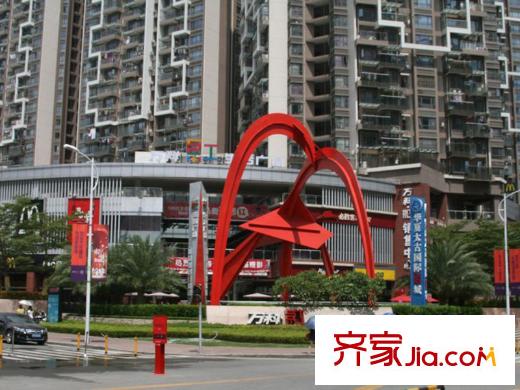 万科红・悦配套图广场