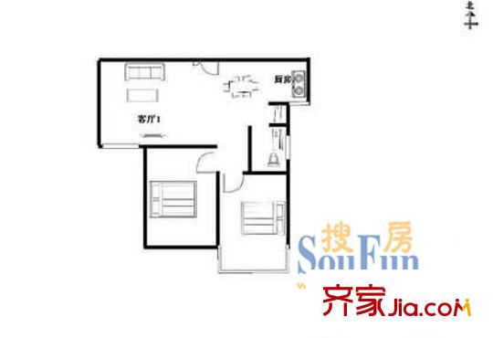 深圳 景山花园 户型图8