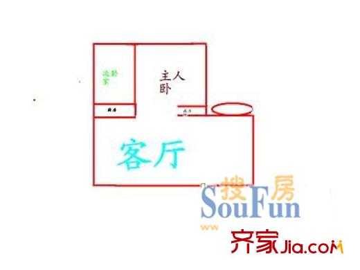 深圳 景山花园 户型图3