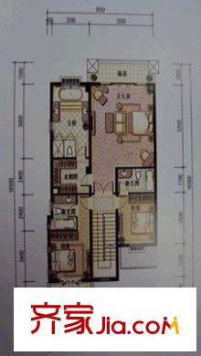 观澜高尔夫二期观澜豪园户型图观澜高尔夫二期观澜豪园 3室 户型图 3室2厅2卫1厨