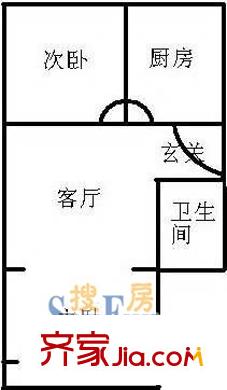 龙岗鸿基花园 户型图9