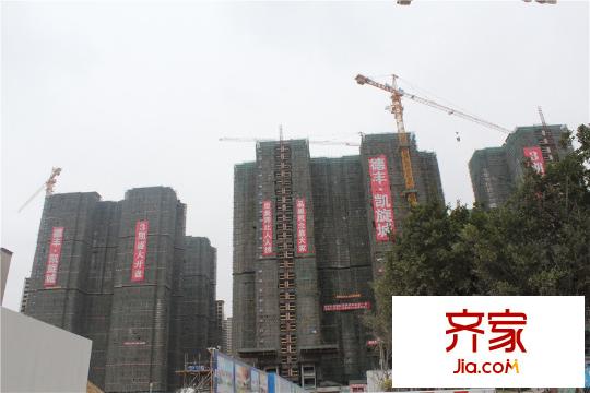 德丰凯旋城项目3期工程进度20150128