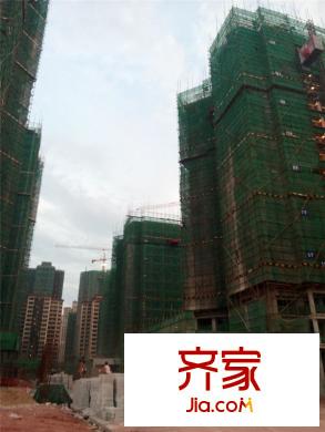 德丰凯旋城项目建筑进展20140707
