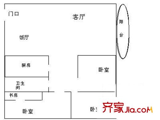 深圳 新城市花园 户型图13