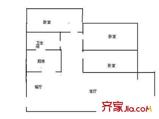 深圳 新城市花园 户型图5