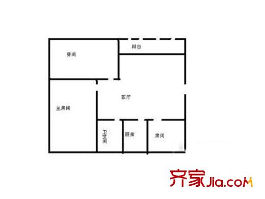 深圳 新城市花园 户型图6