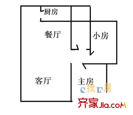 深圳 加洲花园 户型图11