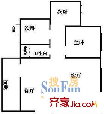 深圳 加洲花园 户型图24
