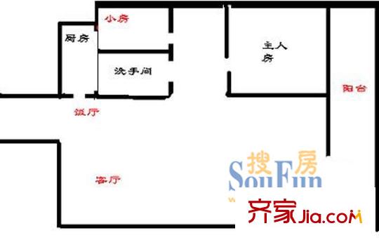 深圳 加洲花园 户型图18