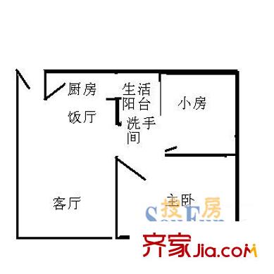 深圳 加洲花园 户型图15