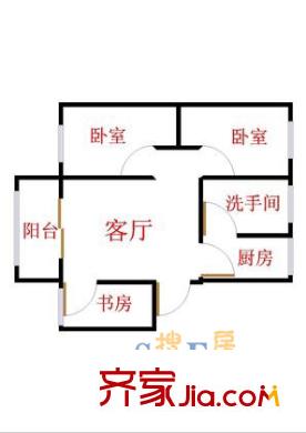 招北小区 户型图10