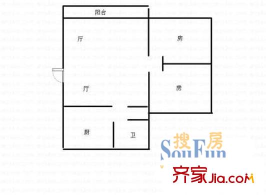 招北小区 户型图9