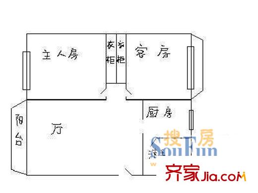 招北小区 户型图8
