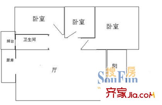 深圳 松涛花园 户型图16