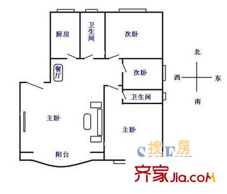深圳 翠湖花园 户型图11