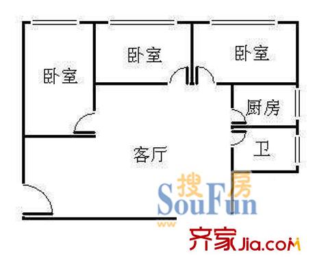 深圳 翠湖花园 户型图9