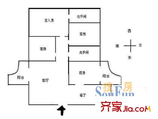 深圳 圆龙园 户型图6