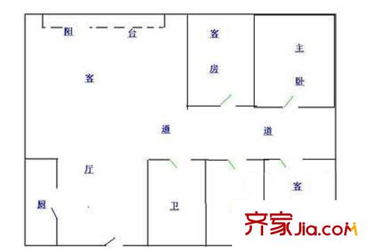 深圳 康达尔花园三期 户型图17