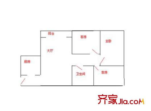 深圳 康达尔花园三期 户型图14