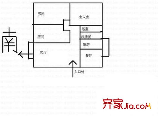 深圳 香丽大厦 户型图3