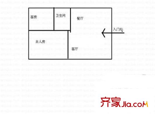 深圳 香丽大厦 户型图1