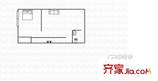 深圳 福馨花园 二居室 二房二厅一卫